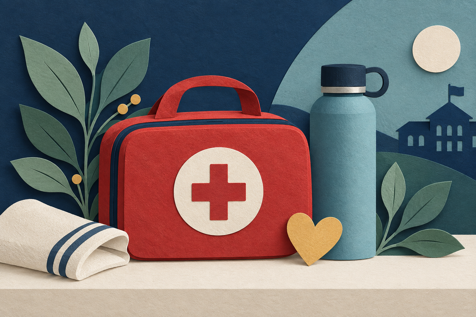 Illustration of student health and wellbeing